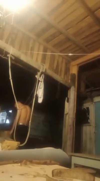 Two village best friends broke their arms with a sledgehammer to avoid mobilization to the Russian army