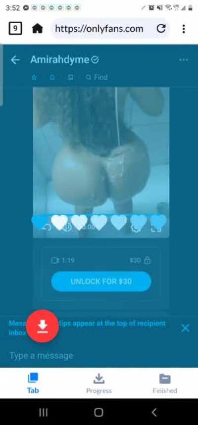 🔥 another 1 I got lots of vids from her she expensive join premium this wat u got me for