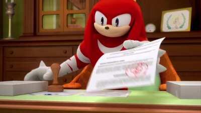 Thanks Knuckles!