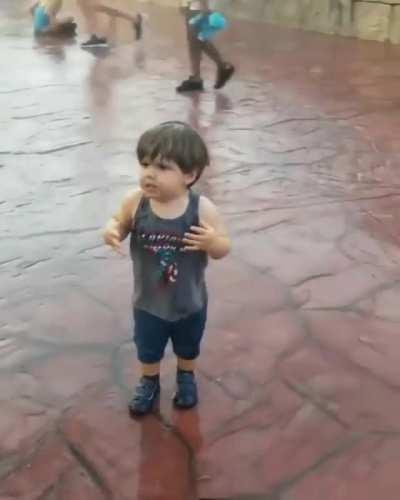 That look of pure joy before the incident