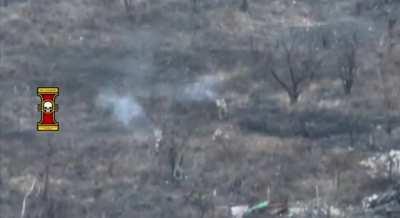 A huge FPV drone with a 3 kg warhead flew into a group of Russian soldiers 