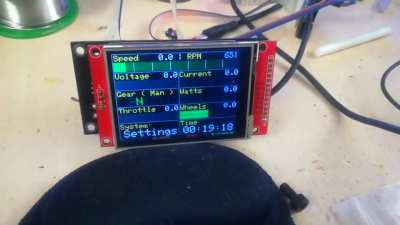 ESP32 E-Bike/EV system with ICE sound system test