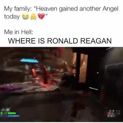 Idk Reagan did fight against the red fascists