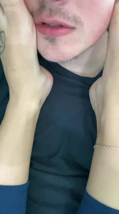 I love spreading my toes on his face and watching him melt. Who’s next?