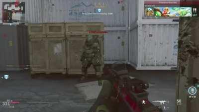 Made friends with an enemy jugg in drop zone 🥺