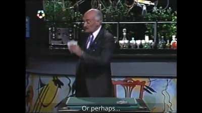 No se puede hacer más lento - René Lavand