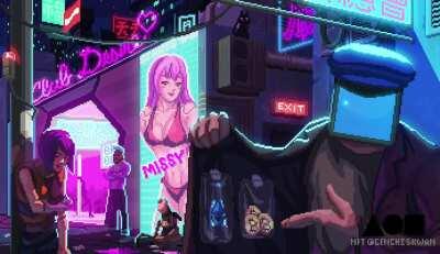 My new pixel work! I call it Welcome To The Jungle