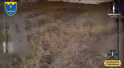 Ukrainian FPV pilots from the 118th Territorial Defense Brigade repelled a Russian armored assault in the Siversk direction. Donetsk Oblast.