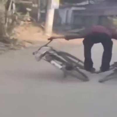 Bike thieves are getting creative