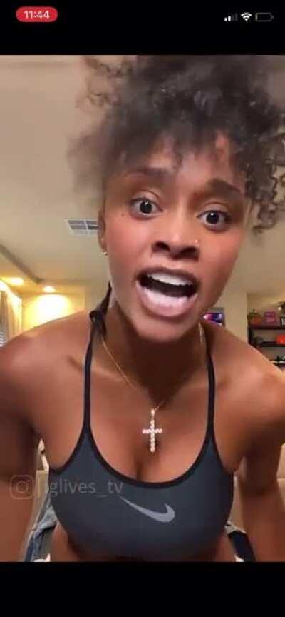 this probably the funniest part out the live “BIETCH”💀💀😭