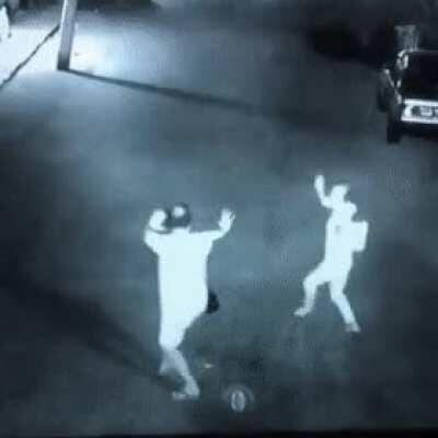 Husband and Wife getting wholesomely weird when no one is watching