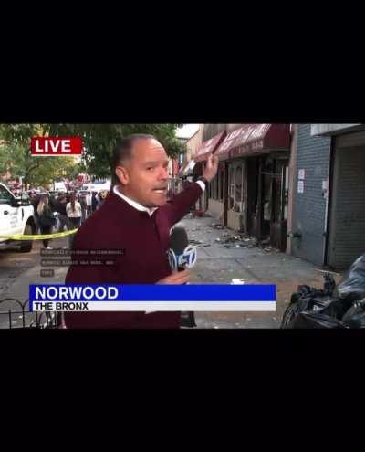 5 businesses burned down in the Bronx, it’s not the first or second time they say 😬😬😬