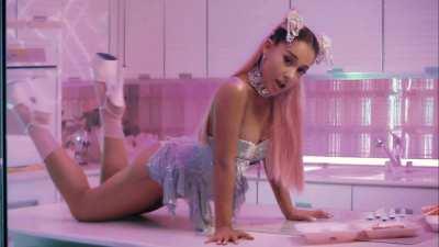 Stroking to Ari for the first time