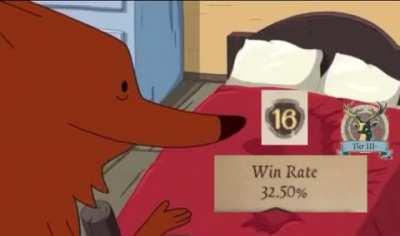 Imagine actually ranking