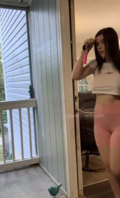 Sorry I was late to your place, my clothes kept disappearing!