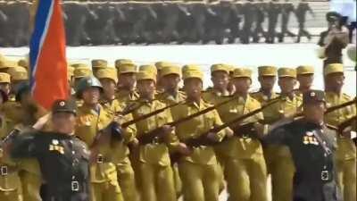 Who knew North Korea's march was so synced with Sea Shanty 2.