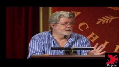 George Lucas is a genius (Credit in comments)