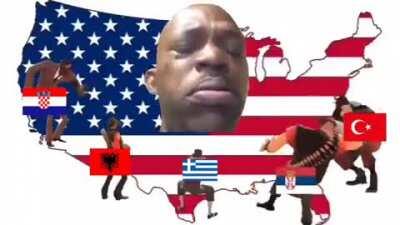 Virgin W*sterner gets bullied by the Chad Balkans Gang