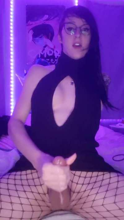 You're mommy's favorite toy. Your mouth is mommy's favorite hole. Now open that slutty mouth and let mommy fill it!