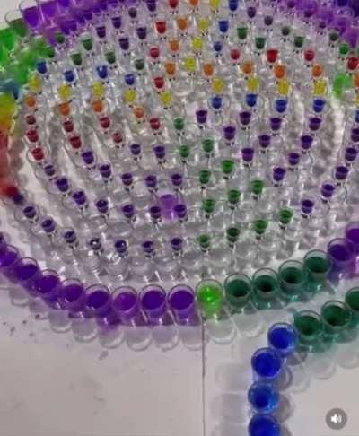 Shot glass Toppling (sound on)