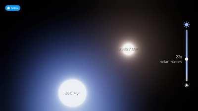 How many stars in a globular cluster can you create? - a new mini-game (Credit: Milky Way app)