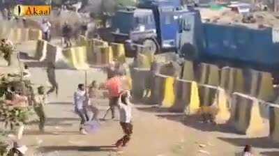 Peaceful Farmer protest