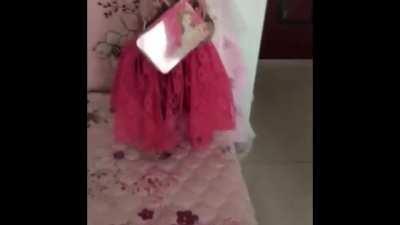 Monkey in a New Dress 😳