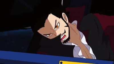 Someone animated Mihawk vs Shanks. Will Oda ever show us the fights they had?