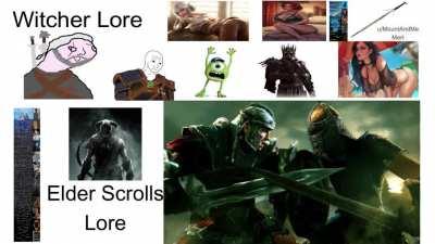 Chad Dovahkiin VS Nerd Gerald