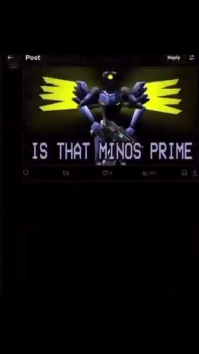 guys i think it's minos prime