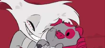 Gravity Falls intro as Hazbin Hotel (creator credited in the comments)