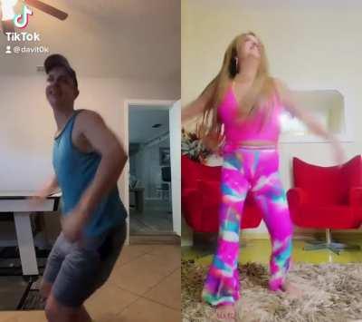 Dancing on TikTok gone wrong 😑