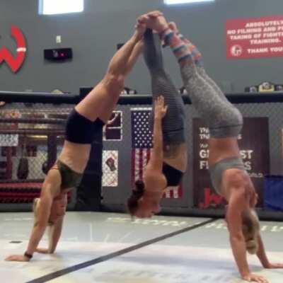 They must have muscles of steel!