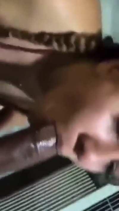 choking on bbc. full length videos in comments and sub