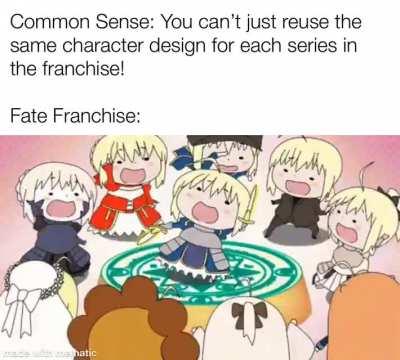 Fate Franchise: Is that a fucking challenge?