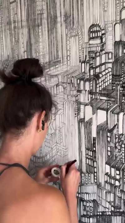 Margritt is an artist that has been working on this piece for the past 3 years