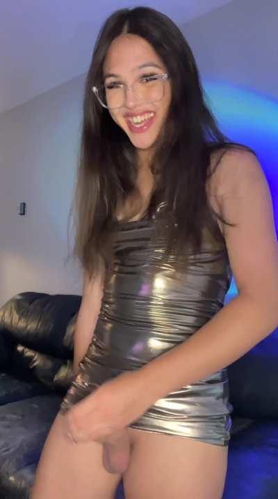 Do tgirls in short dresses turn you on? 😈