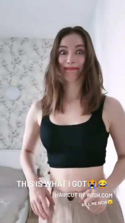 New Hair Style - Korean Style (Looks pretty good) IG story