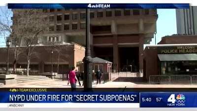 BREAKING: Since 2010 the NYPD has used 217,000 FAKE SUBPOENAS to spy on members of the public who criticize policing, journalists who cover policing and dissenting officers from within.
