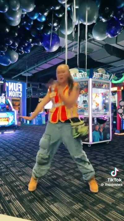 The children at this arcade were probably left traumatized by this