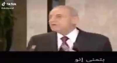 Whatever Nabih Berri does, you will always find a video of him in the past calling to do exactly the opposite.