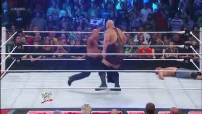 template the rock corre sul ring