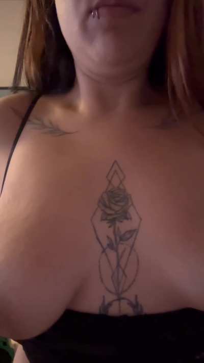 Morning boob massage 😘