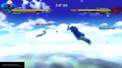 A few flashy Female Majin Combos