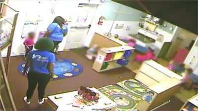 Racist black daycare worker attacks white child