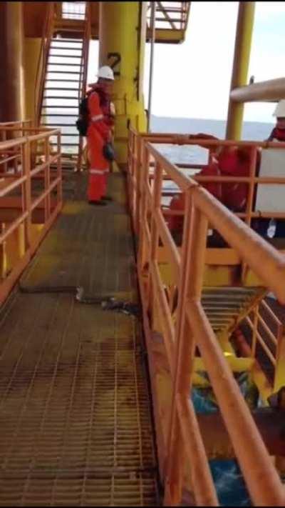 Just another day at work.