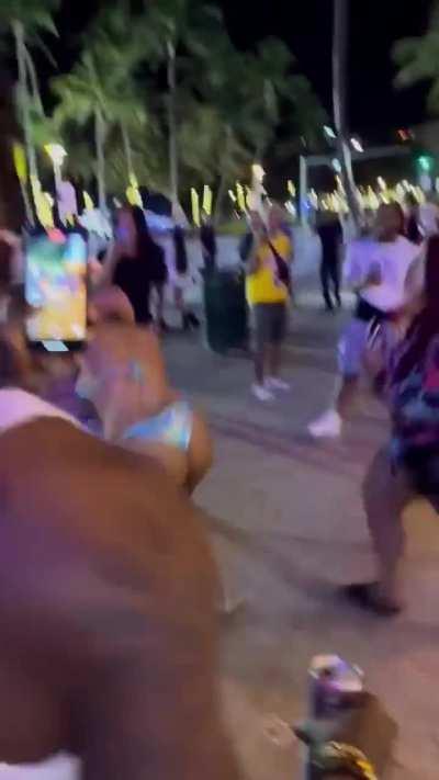 Spring Break in Miami, Florida