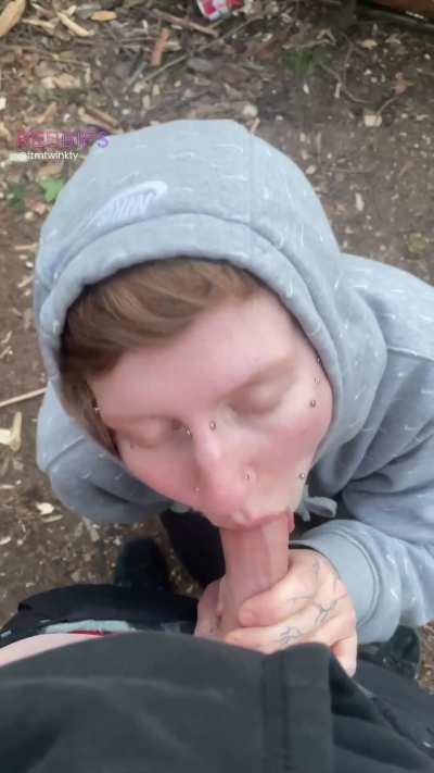 This is what bros do on camping trips