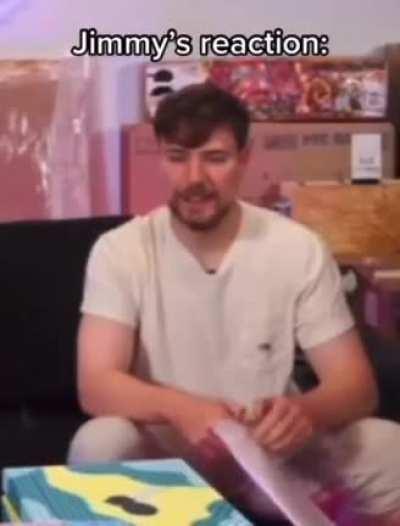 Mr Beast is uncomfortable