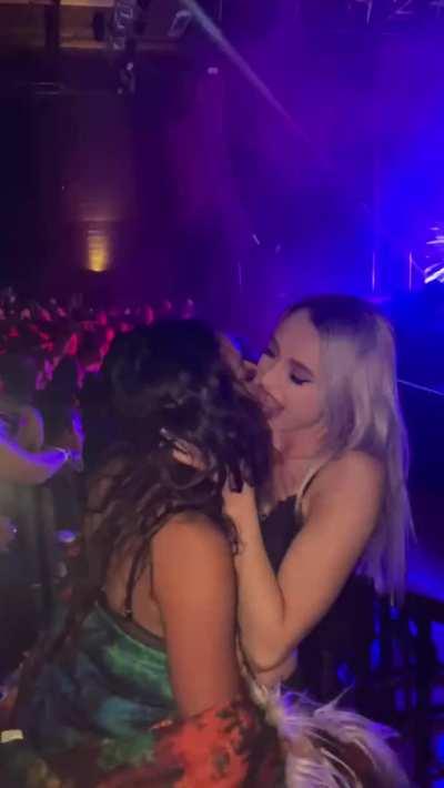 Having some fun at the rave with my BFF ;)